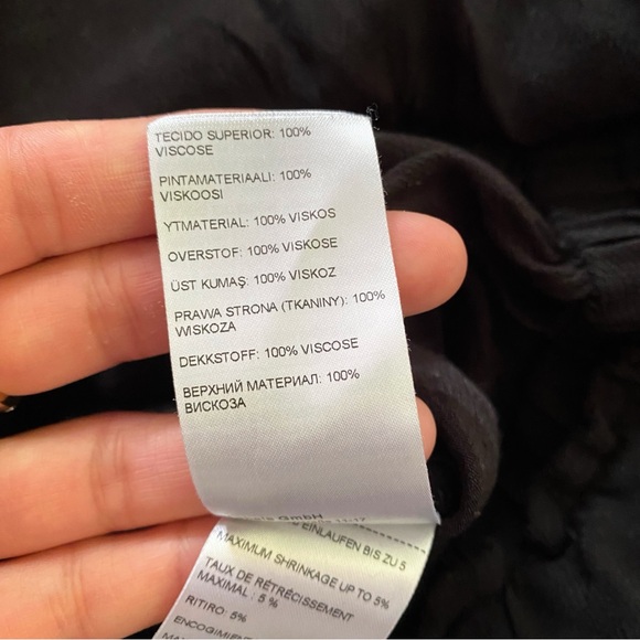 🖤 EVEN & ODD BLACK VISCOSE CAPRI WIDE LEG JUMPSUIT! - Picture 11 of 11